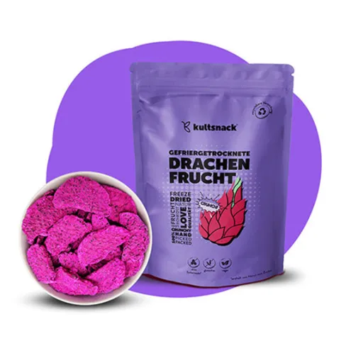 Gefriergetrocknete Drachenfrucht