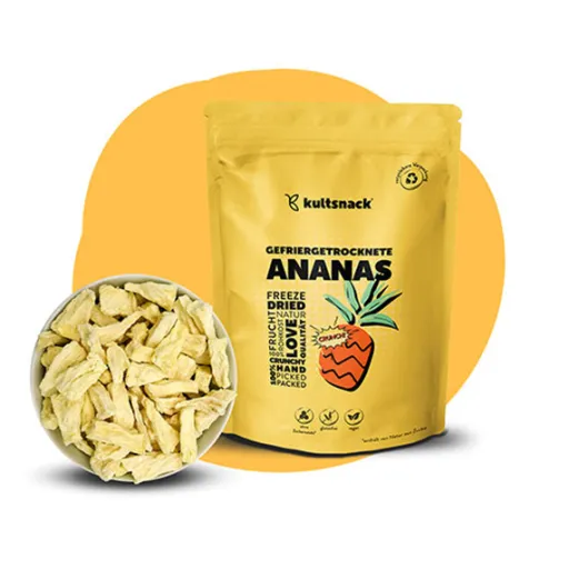 Gefriergetrocknete Ananas