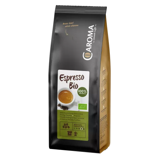 Kaffee Espresso Bio ganze Bohnen