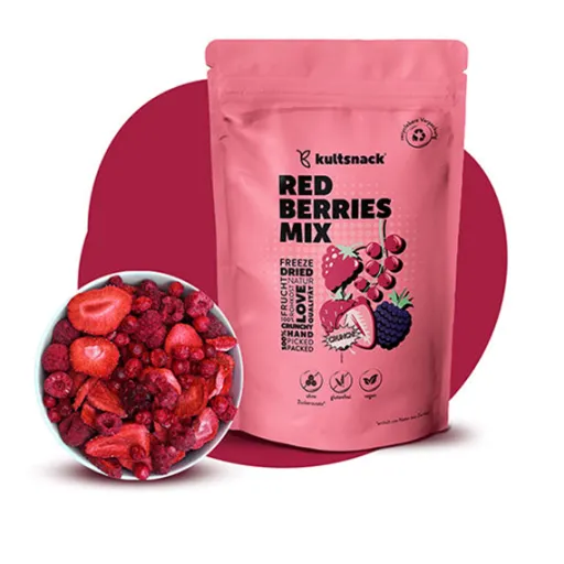 Gefriergetrocknete Red Berries Mix