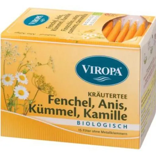 Fenchel, Anis, Kümmel, Kamille